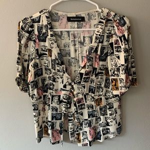 Reformation Devon Top - Comic - M